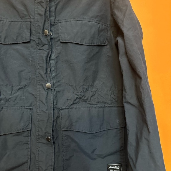 Eddie Bauer Black Jacket Utility Style - Picture 3 of 9